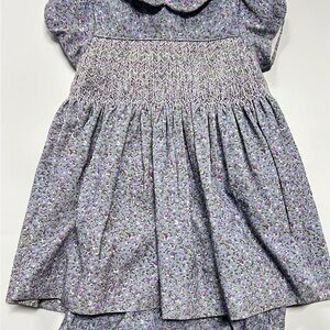 Floral Smocked Dress by Question Everything (12 months)